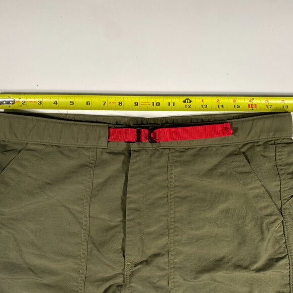 Topo Designs Belted Mountains Shorts Size XL 36x7 Green - Picture 4 of 10